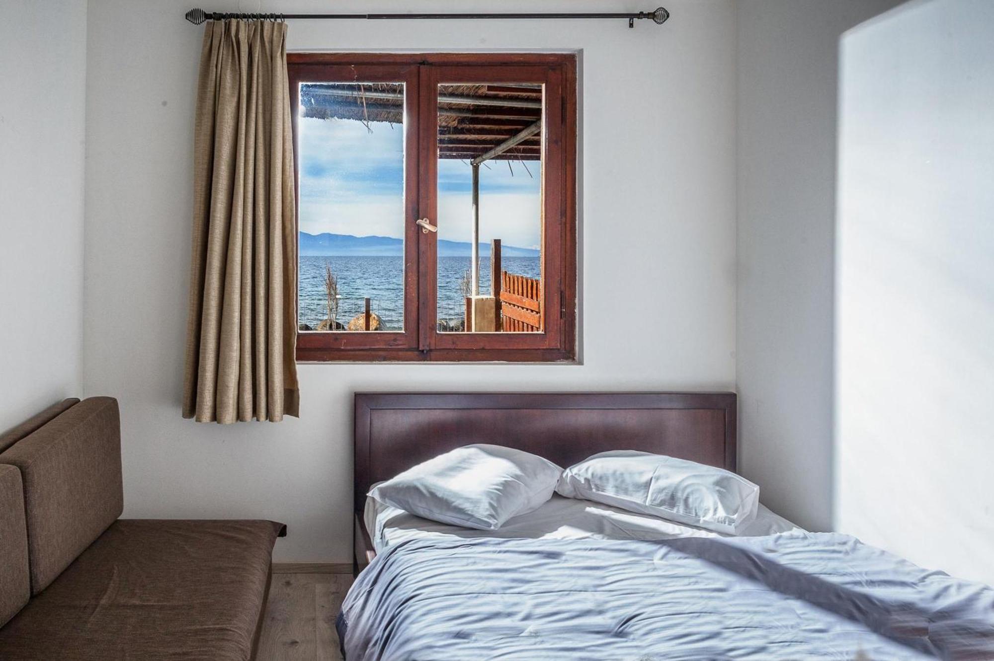 Karnagio Seafront In Agria Villa Kato Lekhonia Ngoại thất bức ảnh