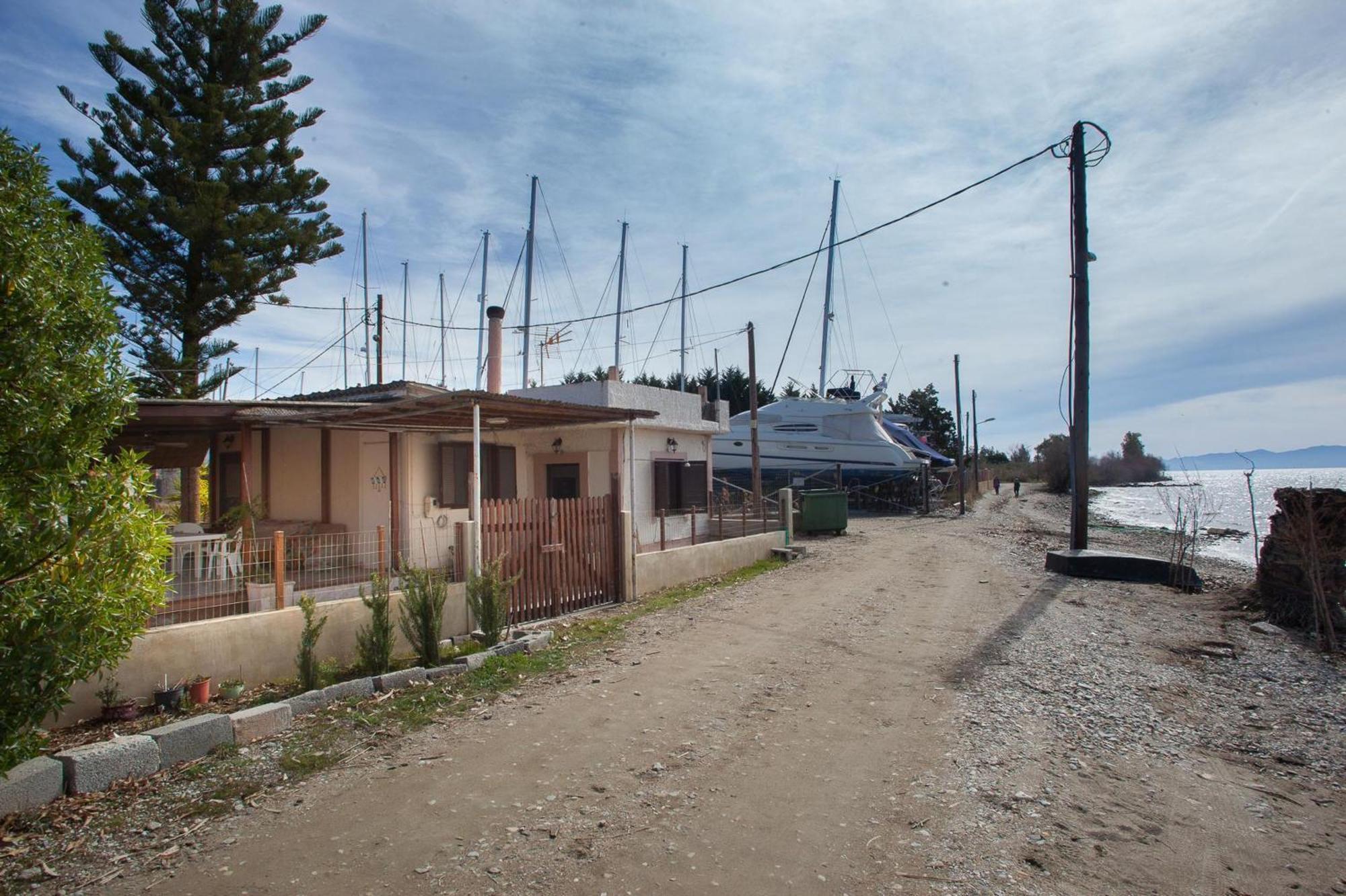 Karnagio Seafront In Agria Villa Kato Lekhonia Ngoại thất bức ảnh