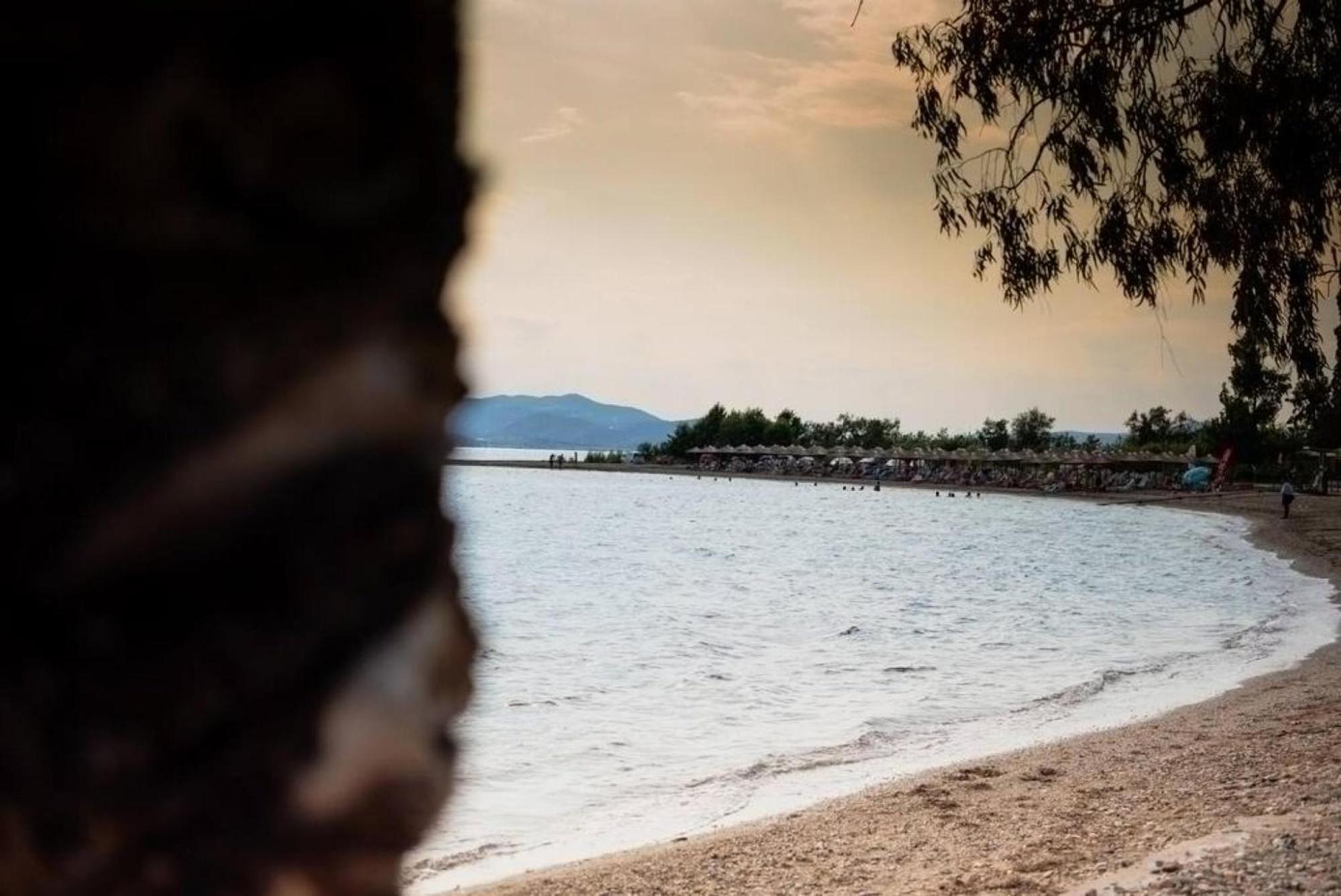 Karnagio Seafront In Agria Villa Kato Lekhonia Ngoại thất bức ảnh
